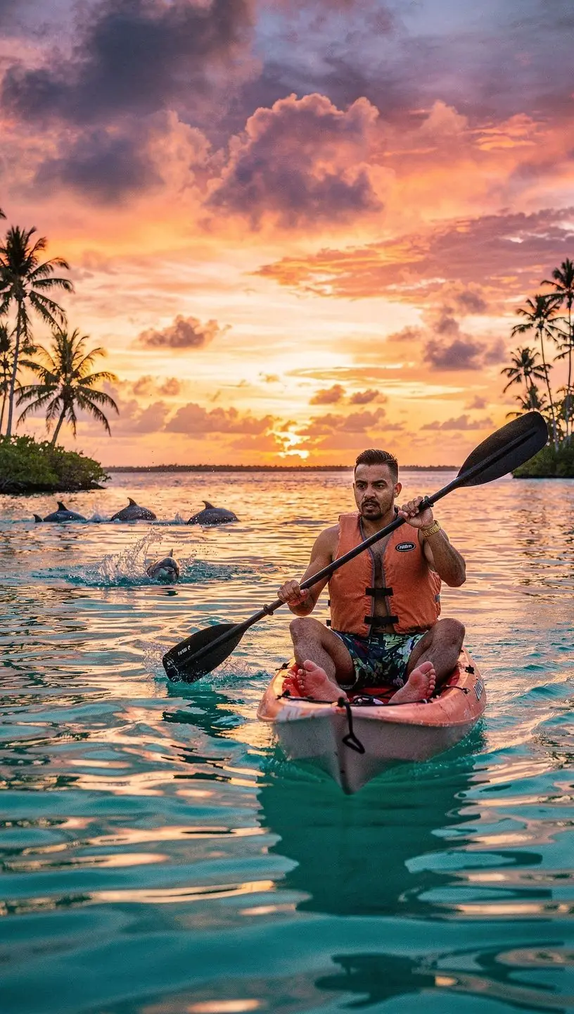 Путешественник с рюкзаком на вершине холма, наслаждающийся видом на долину.